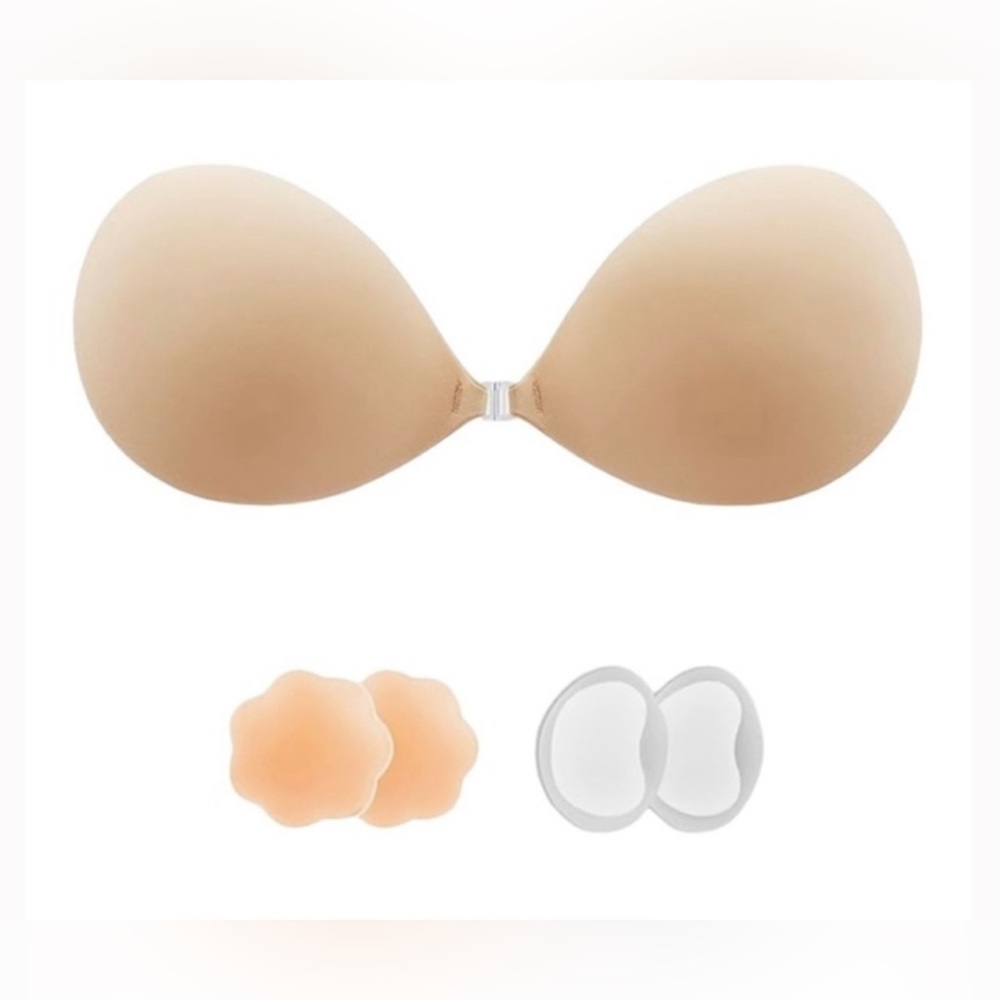 LALAWING  Adhesive Bra, Sticky Strapless  Bra Invisible
